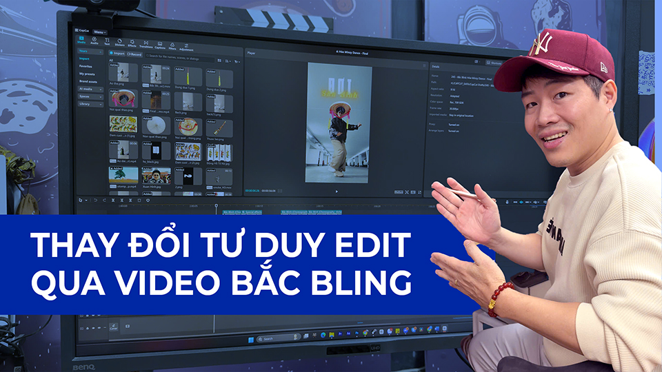 Khóa học edit Capcut nâng cao – BẮC BLING